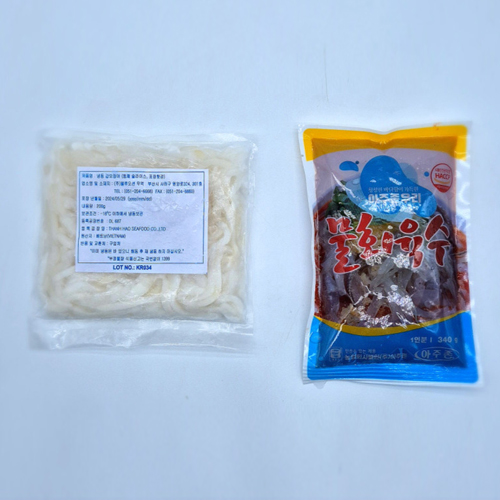 매콤 새콤 달콤 황금비율  포항식 갑오징어 물회